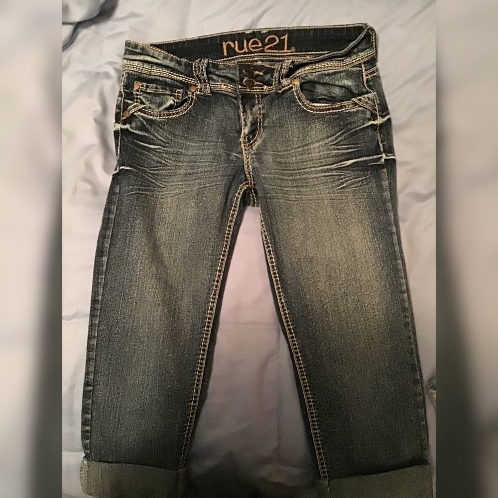 Rue 21 Crop Jeans Size 7/8